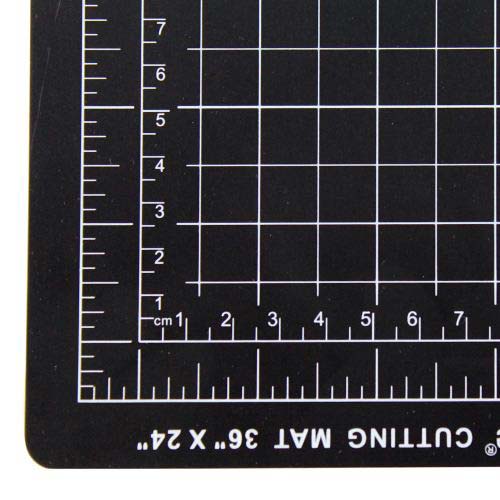 Dahle 24" x 36" Vantage Black Self-Healing Cutting Mat - 10673