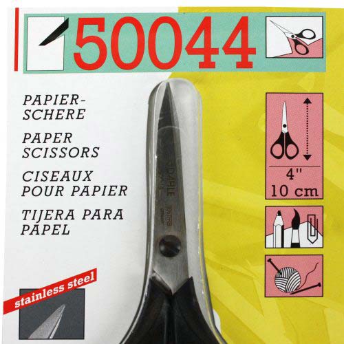 Dahle 4 Inches Professional Paper Scissors - Model 50044