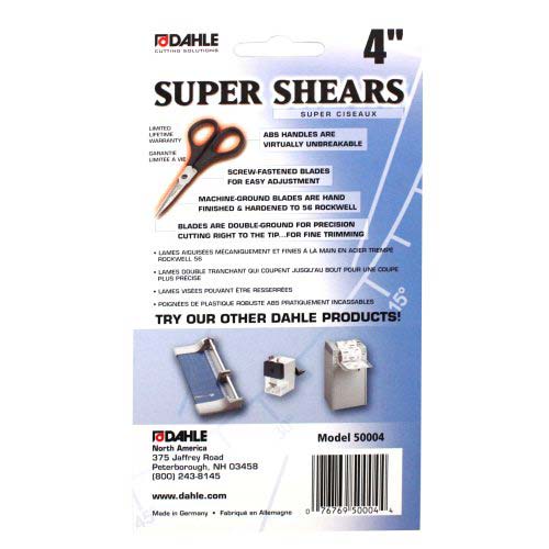 Dahle 4 Inches Super Shears - Model 50004