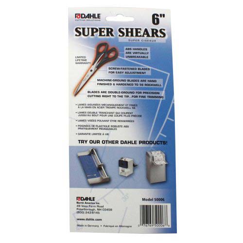 Dahle 6 inches Super Shears - Model 50006
