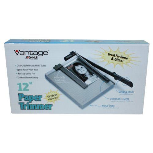 Dahle Vantage 12E Personal 12 Inch Guillotine Paper Cutter