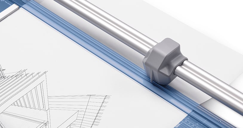 Dahle Model 554 Professional Rolling Trimmer - 28 1/4 Inch