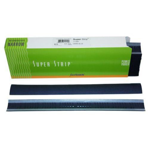 Dark Blue 11" Narrow Powis Parker Fastback Super Strips (500/Case) - 56NFBNAVYB