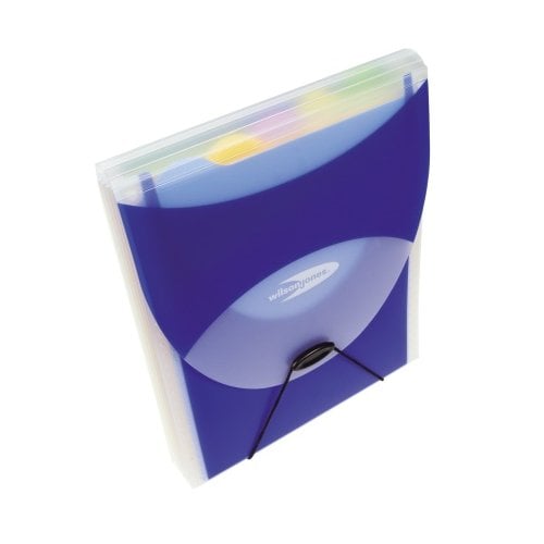 Wilson Jones Dark Blue Big Mouth Filer 1pk - W68583