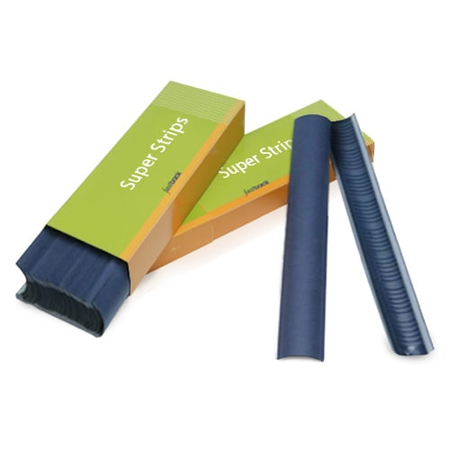 Dark Blue 8.5" Medium Powis Parker Fastback Super Strips - M010