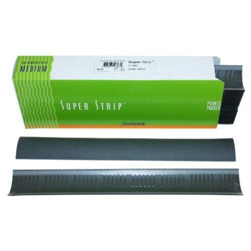 Dark Gray 11" Medium Powis Parker Fastback Super Strips (400/Case) - 56MFBDKGRA
