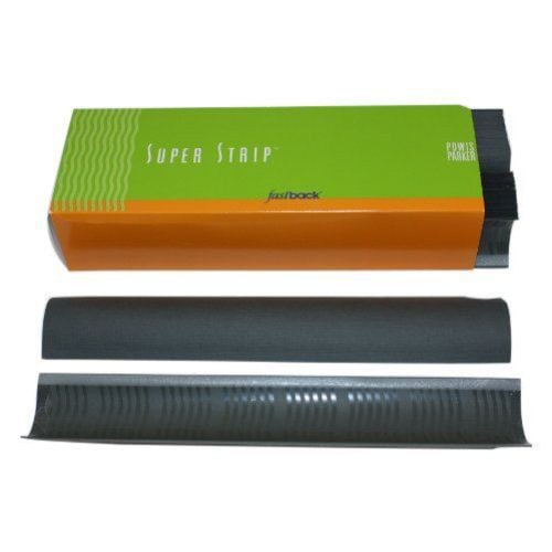 Dark Gray 11" Wide Powis Parker Fastback Super Strips (300/Case) - 56WFBDGRAY