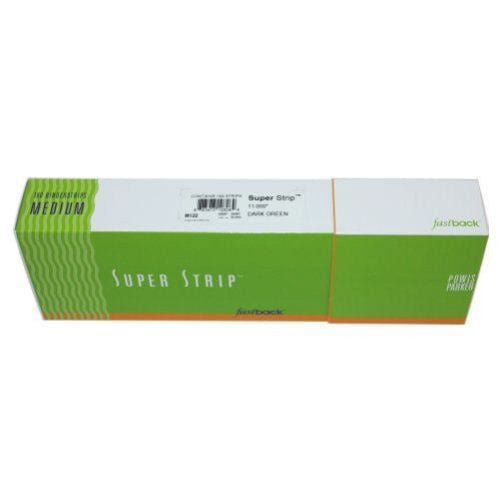 Dark Green 11" Medium Powis Parker Fastback Super Strips (400/Case) - 56MFBDKGRN