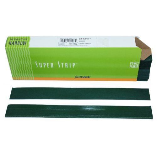 Dark Green 11" Narrow Powis Parker Fastback LX Strips - N122LX