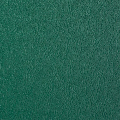 16mil Green Leather Grain Poly Covers