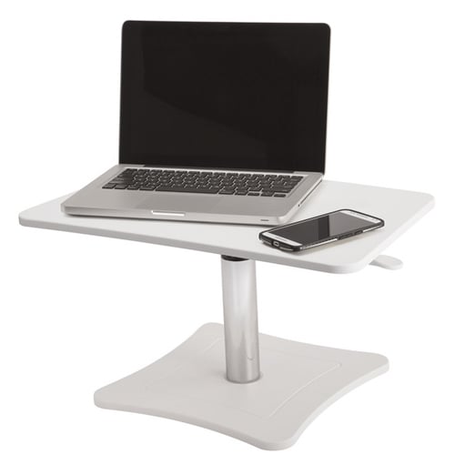 Victor High Rise Height Adjustable Laptop Stand (White) - DC230W