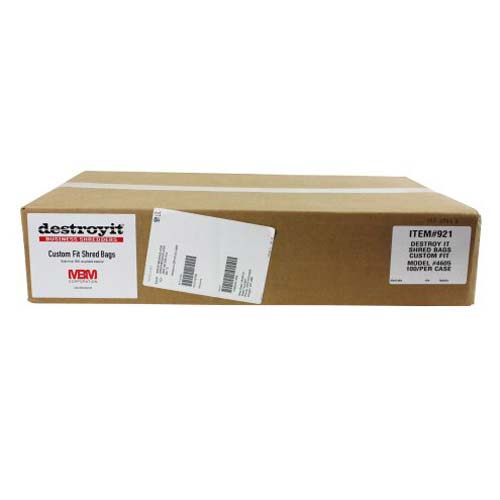 Destroyit 921 Bags for 4605 Shredders