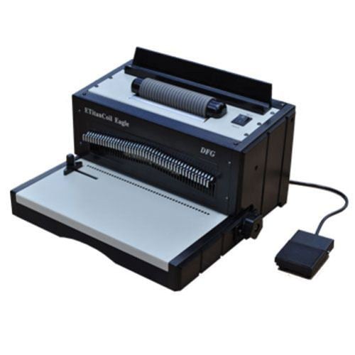 DFG ETitanCoil Eagle Heavy Duty Punch and Power Bind Machine