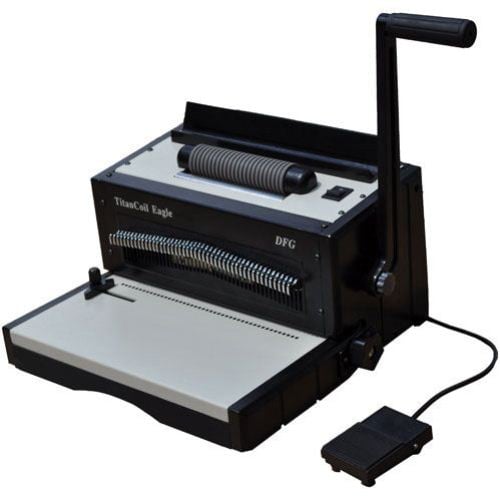 DFG TitanCoil Eagle Heavy Duty Punch and Power Bind Machine