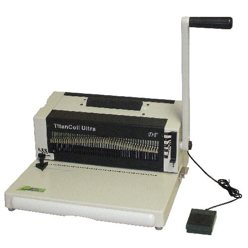 DFG TitanCoil Ultra Heavy Duty Coil Binding Machine