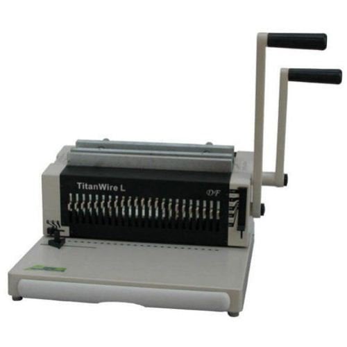 DFG TitanWire L Heavy Duty 2:1 Wire Binding Machine