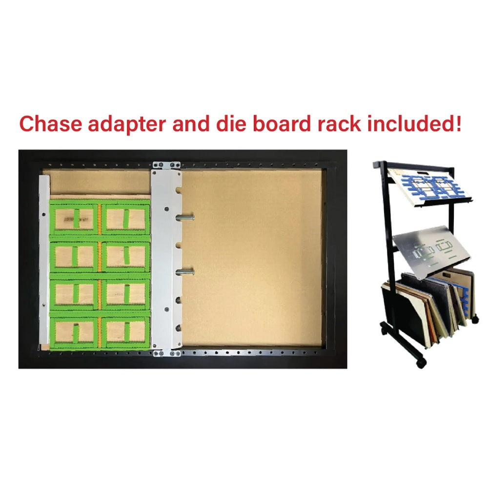 MBM AeroDieCut Die Cutter, Creaser, Perforator, and Embosser