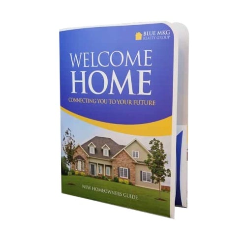 11" x 8.5" Digitally Printed Poly Two-Pocket Folders (15 Gauge)