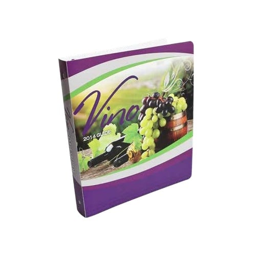 1-1/2" Letter 11" x 8.5" Digitally Printed Poly Round 3-Ring Binders (30 Gauge)