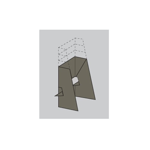 Double Wing Natural 10" Easel - 50 Easels
