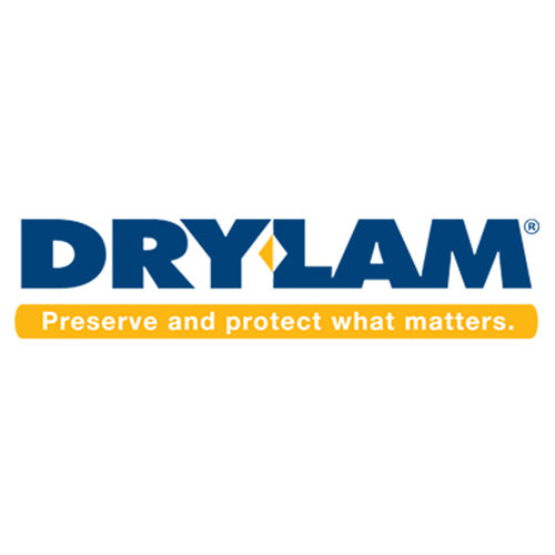 Drylam 1.7mil 25" x 500' Gloss Super-Lam Thermal Film (1" Core) - 2 Rolls