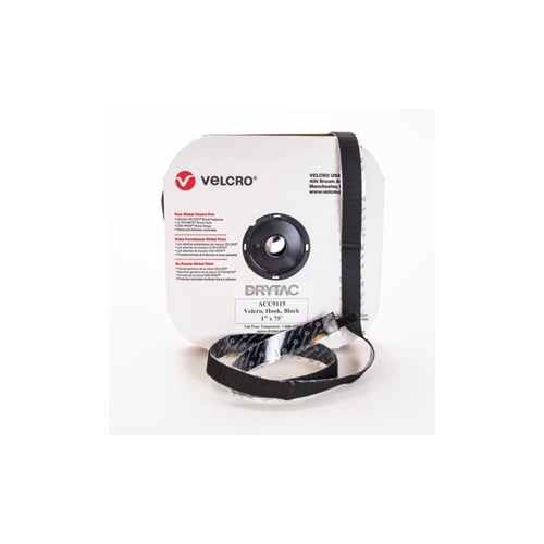 VELCRO?? Brand Hook - 1/2" x 75' Black