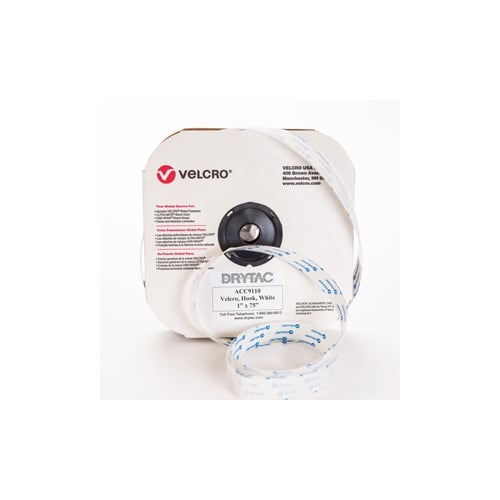 VELCRO?? Brand Hook - 1" x 75' White