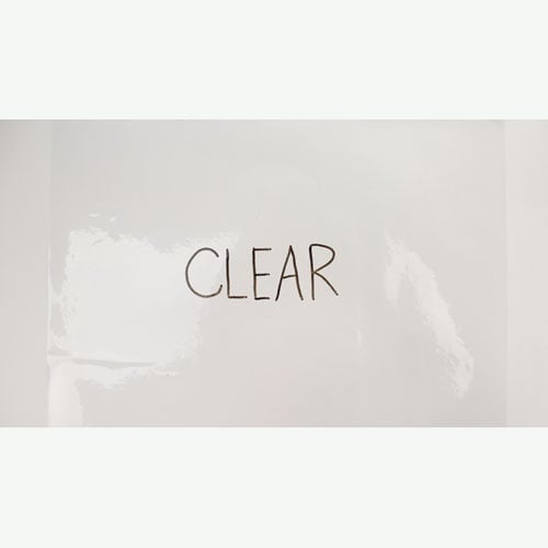 DryTac Clear Static Cling Film Refill  - 10 Perforated Sheets Per Roll