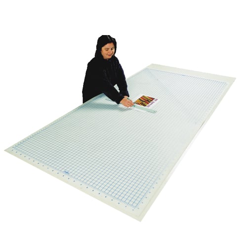 Drytac 48" x 96" Oversized Printed Grid Underlayer