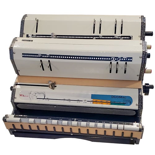 Akiles DuoMac 541 5:1 and 4:1 Pitch SpiralCoil Binding Machine