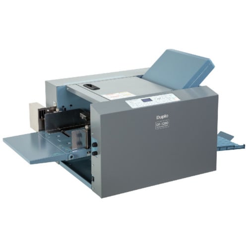 Duplo DF-1200 Air Suction Paper Folder with Double Feed Detection