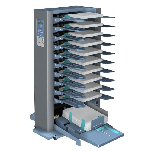 Duplo DFC-100 10-Bin Friction-Feed Collator