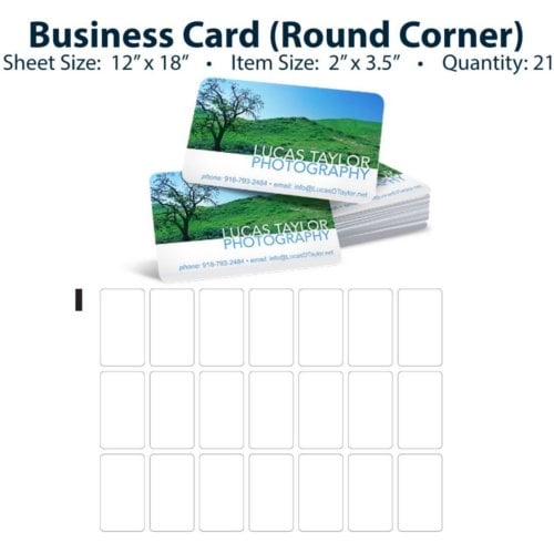 Dyna-Cut Standard Flexible Rotary Die - 5" x 7" Ticket-Style Invitation (12" x 18" Sheet, 4-Up)