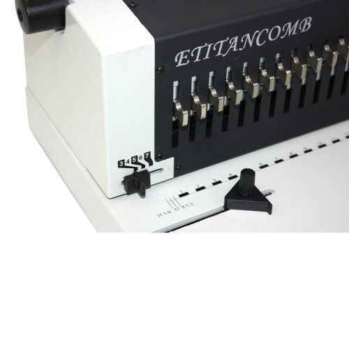 E Titan Comb Heavy Duty Electric Comb Binding Machine