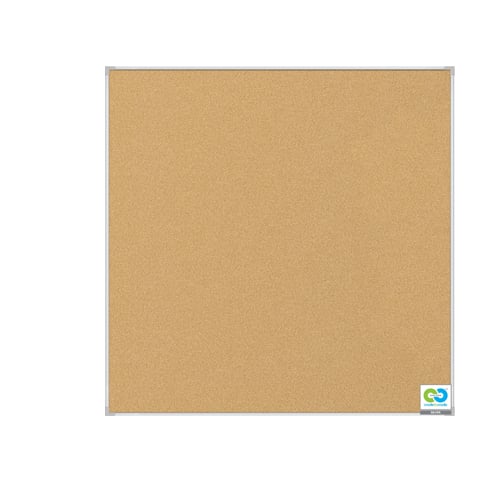 Best-Rite  VT Logic Natural Cork Eco-Friendly Bulletin Board with Ultra Trim
