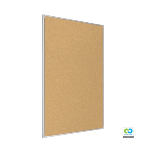 Best-Rite  VT Logic Natural Cork Eco-Friendly Bulletin Board with Ultra Trim