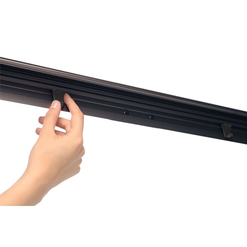 MasterVision 29.5" X 42" Magnetic Dry-Erase Tripod Presentation Easel with Black Plastic Frame - EA2306475