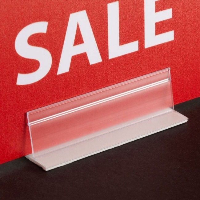 3" Economy Adhesive Sign Holder (10/pk) Item#88KI108587
