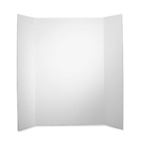 Elmer's 36" x 48" Single Ply Tri-Fold Display Board - 25pk