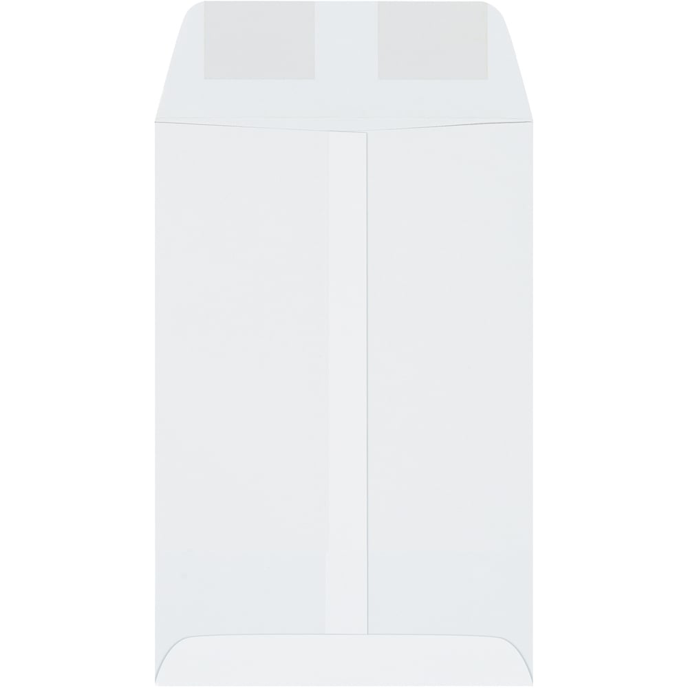 6 x 9" White Gummed Envelopes - 500pk