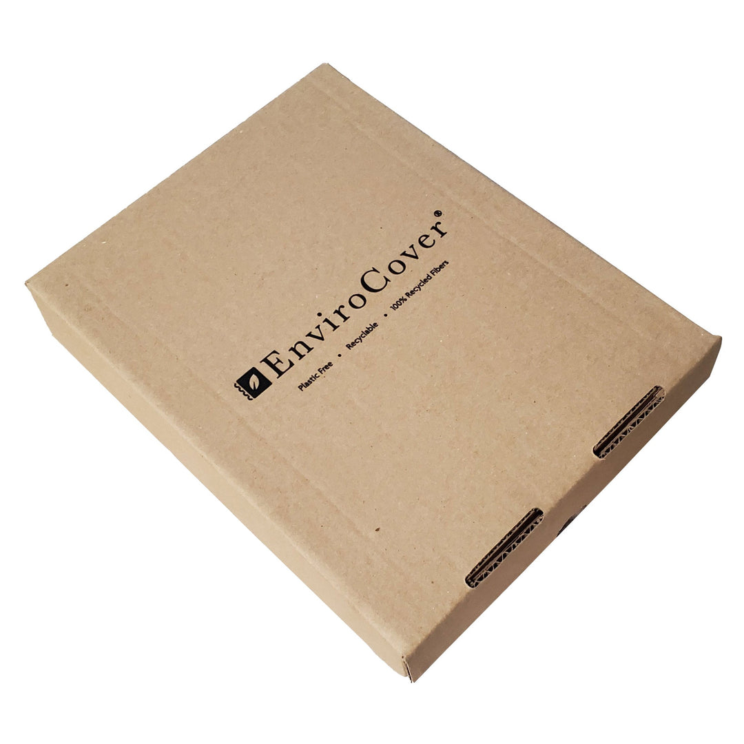 Black EnviroCover 8-1/2" X 11" Recycled Plastic Free Covers - 100pk