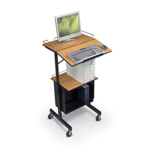 Essentials Diversity Stand AV Cart/Stand-Up Workstation - 89786