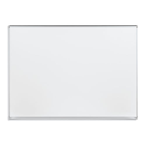 Essentials 4' x 6' Magnetic Porcelain Whiteboard with Tack Rail - 83212