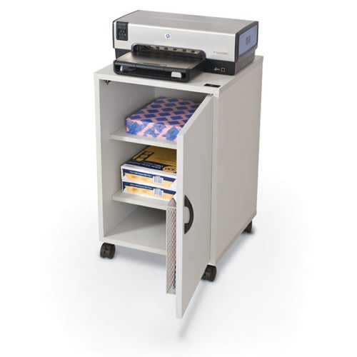 Essentials Single Fax and Printer Stand with Cabinet - 27502