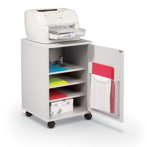 Essentials Single Fax and Printer Stand with Cabinet - 27502