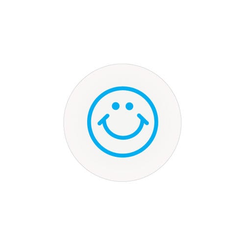 Expiring Half Day Timing Cover - Smiley Face - 1000pk