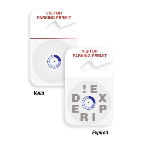 Expiring Parking Permit - Hangtag - 500pk