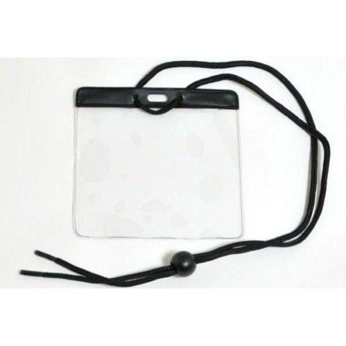Extra Large Color Bar Badge Holders with Neck Cords - 100pk