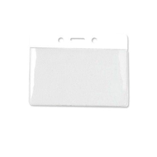 Extra Large Horizontal Color-Bar Badge Holders - 100pk