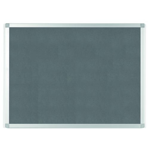 MasterVision Ayda Gray Felt Bulletin Boards with Aluminum Frame